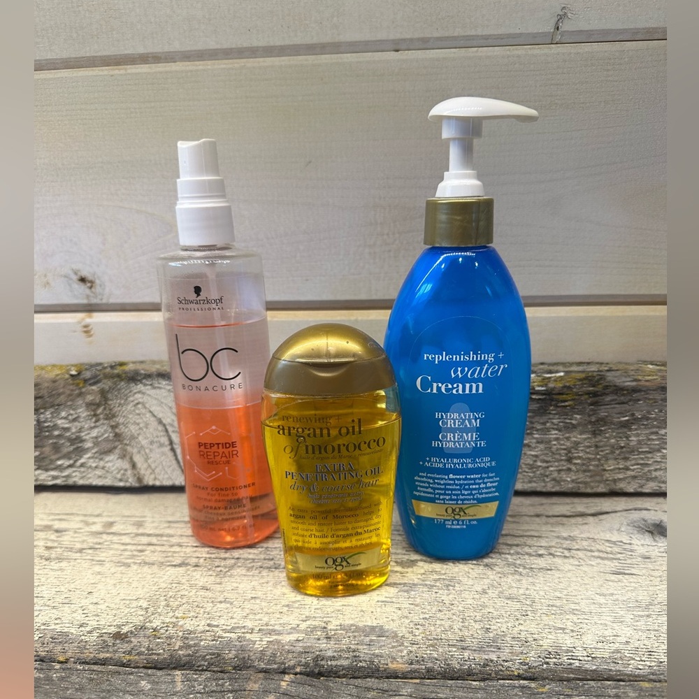 Hair Products Lot of 3
